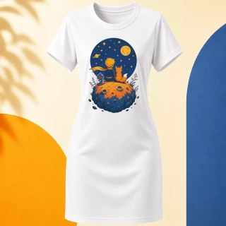 Šaty - Na malé planetce – On His Little Planet